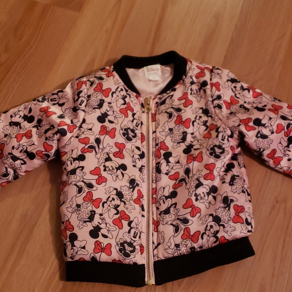 Girls Minnie mouse coat